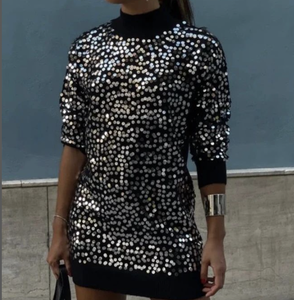 Short Point Dress Glow